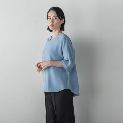 ジョーゼットブラウス≪洗濯機で洗える≫ | la.f (Women)/ラ エフ