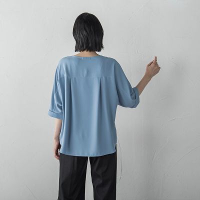 ジョーゼットブラウス≪洗濯機で洗える≫ | la.f (Women)/ラ エフ