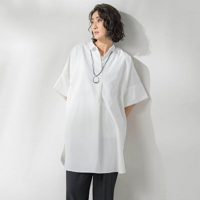 【ＷＥＢ限定】チュニックシャツ≪手洗い可能≫