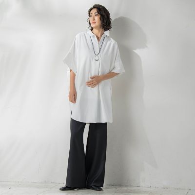 【ＷＥＢ限定】チュニックシャツ≪手洗い可能≫