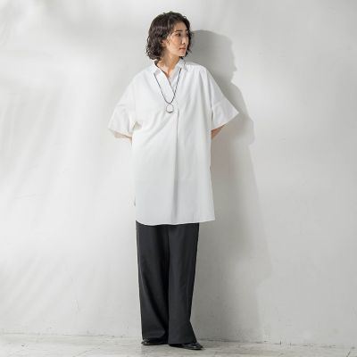 【ＷＥＢ限定】チュニックシャツ≪手洗い可能≫
