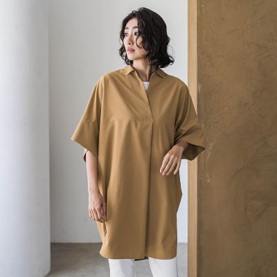 【ＷＥＢ限定】チュニックシャツ≪手洗い可能≫