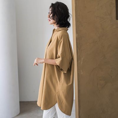 【ＷＥＢ限定】チュニックシャツ≪手洗い可能≫