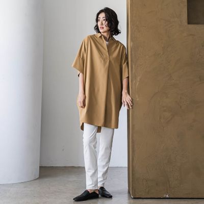 【ＷＥＢ限定】チュニックシャツ≪手洗い可能≫