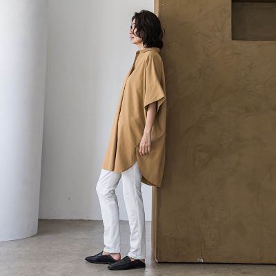 【ＷＥＢ限定】チュニックシャツ≪手洗い可能≫