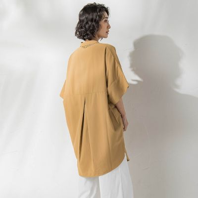 【ＷＥＢ限定】チュニックシャツ≪手洗い可能≫
