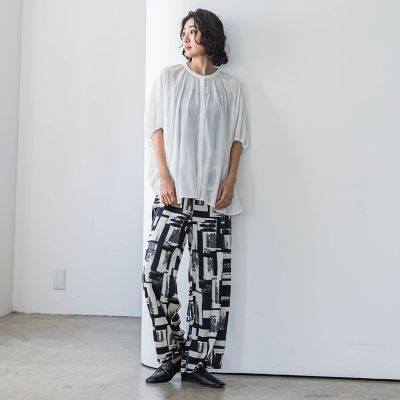 【ＷＥＢ限定】ドルマンギャザーブラウス≪手洗い可能≫