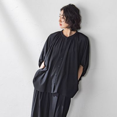 【ＷＥＢ限定】ドルマンギャザーブラウス≪手洗い可能≫