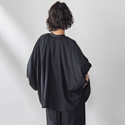 【ＷＥＢ限定】ドルマンギャザーブラウス≪手洗い可能≫