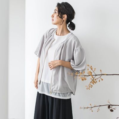 【ＷＥＢ限定】バルーンスリーブブラウス≪手洗い可能≫