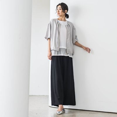 【ＷＥＢ限定】バルーンスリーブブラウス≪手洗い可能≫