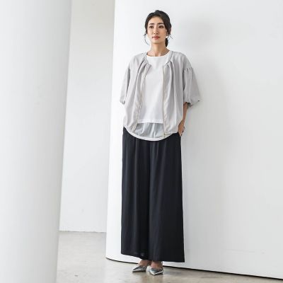 【ＷＥＢ限定】バルーンスリーブブラウス≪手洗い可能≫
