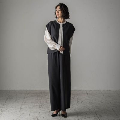 シャイニーボウタイブラウス≪洗濯機で洗える≫ | la.f（Women）/ラ