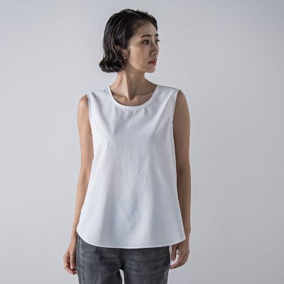 ＜la.f...（Women）＞【ｂｉｙｏｒｉ】”驚くほど伸びる”シャツタンクトップ≪洗濯機で洗える≫