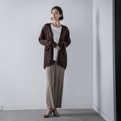 biyori】”驚くほど伸びる”シャツタンクトップ≪洗濯機で洗える