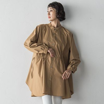 la.f...（Women）/ラ エフ "体型カバーも叶う"3WAYチュニックブラウス&#8810;洗濯機で洗える&#8811; 11キャメル トップス【三越伊勢丹/公式】