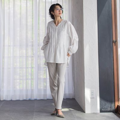 WEB限定】”着こなし広がる”シャツブラウス | la.f (Women)/ラ