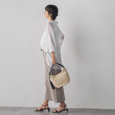 肌映え！スキッパーシアーブラウス | la.f... (Women)/ラ エフ | 三越 