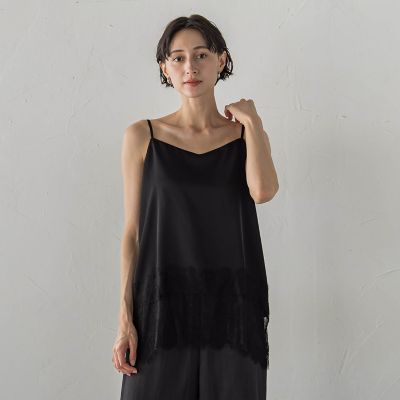 サテンレースキャミ | la.f (Women)/ラ エフ | 三越伊勢丹