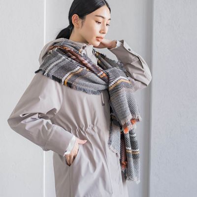 Y's ワイズ　チェック柄ストール Y's - Y's ワイズ ストール 柄物の通販 by Y's shop｜ワイズなら