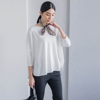 【カタログ掲載】レオパード柄シルクスカーフ