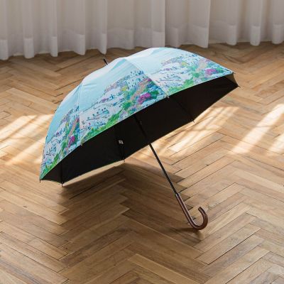 【晴雨兼用】リゾート柄長傘