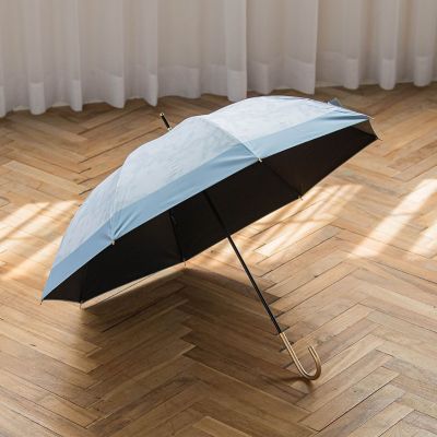 【晴雨兼用】ストーン柄長傘