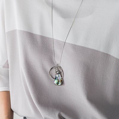 ＜la.f...（Women）＞シェルトップネックレス