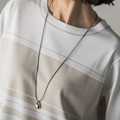 ＜la.f...（Women）＞スライドコードネックレス