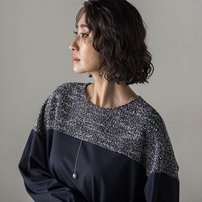 ＜la.f...（Women）＞ストーンネックレス