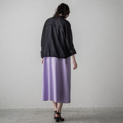 【大きいサイズ】麻調シャンブレーワンピース≪洗濯機で洗える／吸水速乾／ＵＶカット≫