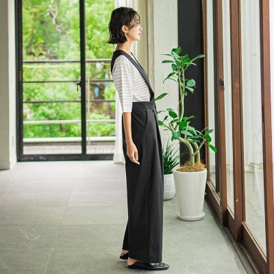 大きいサイズ】オールインワンワイドパンツ | la.f（Women