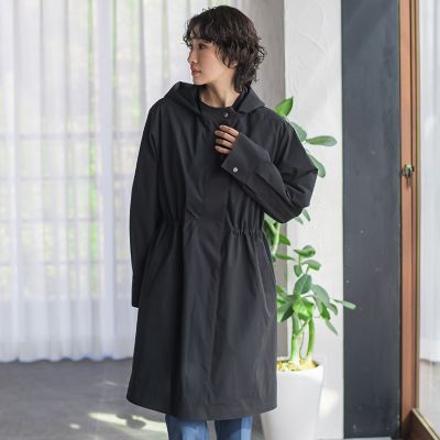 大きいサイズ】パーテーションダウンロングコート | la.f（Women