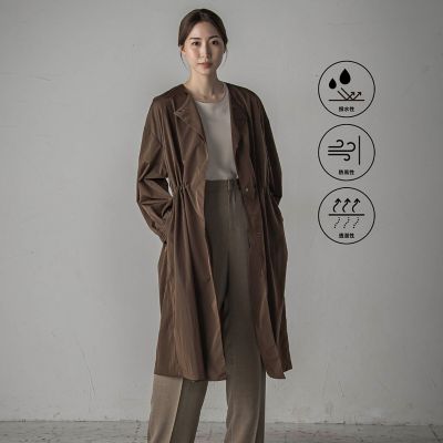 大きいサイズラエフ薄手コート la.f… Lサイズのコートの商品一覧|レディースファッション通販の