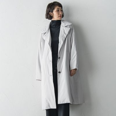 ＜la.f...（Women/大きいサイズ）＞【大きいサイズ】空気をまとう”軽暖”コート