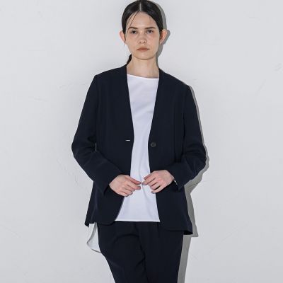 大きいサイズ】ダブルクロス2WAYジャケット≪手洗い可能