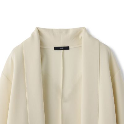 【ＷＥＢ限定／大きいサイズ】ショールカラーダンボールコート≪洗濯機で洗える≫