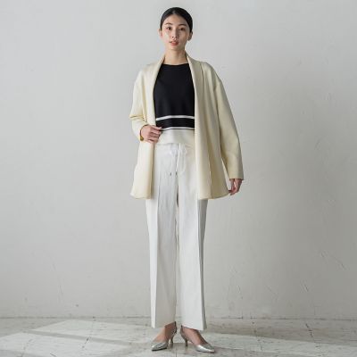 【ＷＥＢ限定／大きいサイズ】ショールカラーダンボールコート≪洗濯機で洗える≫