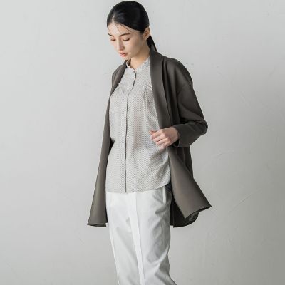 【ＷＥＢ限定／大きいサイズ】ショールカラーダンボールコート≪洗濯機で洗える≫