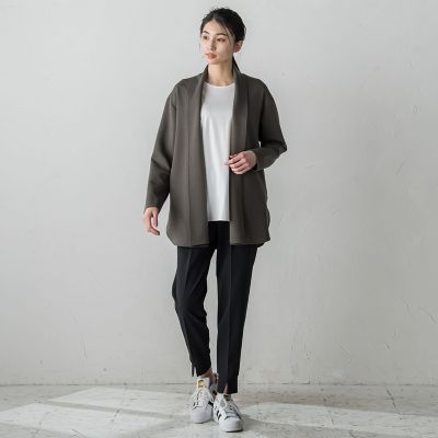 【ＷＥＢ限定／大きいサイズ】ショールカラーダンボールコート≪洗濯機で洗える≫