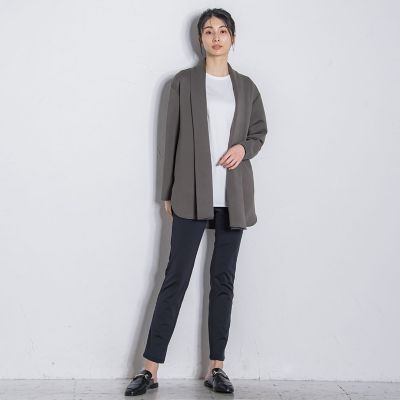 【ＷＥＢ限定／大きいサイズ】ショールカラーダンボールコート≪洗濯機で洗える≫