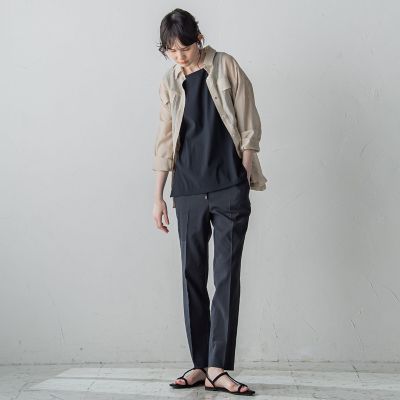 【大きいサイズ】シアーシャツジャケット≪洗濯機で洗える≫