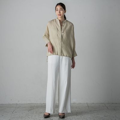 【大きいサイズ】アンティークガーゼジャケット≪洗濯機で洗える≫