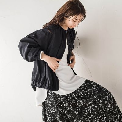 【大きいサイズ】【ｂｉｙｏｒｉ】”着映えと軽さ”華やぎギャザーブルゾン≪手洗い可能≫