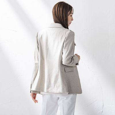 【大きいサイズ】シェルタリングジャケット≪洗濯機で洗える≫