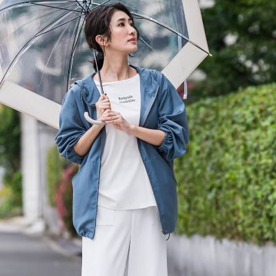 ＜la.f...（Women/大きいサイズ）＞【大きいサイズ】梅雨時期も安心、撥水パーカー≪洗濯機で洗える≫