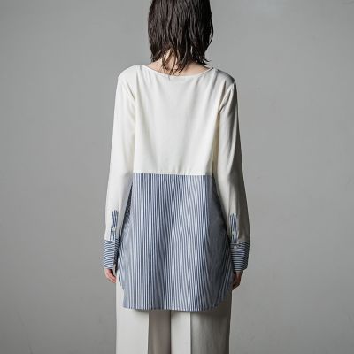 【大きいサイズ】レイヤードの味方サクラウォーム起毛ベアテンカットソー≪洗濯機で洗える／吸湿発熱性≫