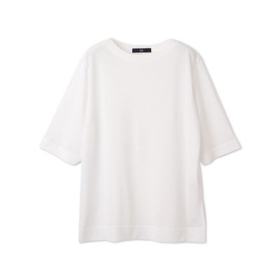 【大きいサイズ】シアーＴシャツ≪洗濯機で洗える≫