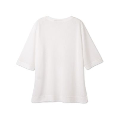 【大きいサイズ】シアーＴシャツ≪洗濯機で洗える≫
