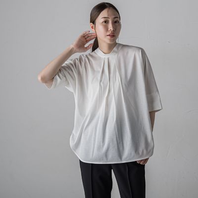 【大きいサイズ】ライクアウーヴン前後２ＷＡＹカットソー≪洗濯機で洗える≫